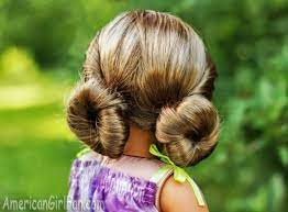 To start, brush your doll's hair and then part the hair in the middle. Easy American Girl Hairstyles Even Little Girls Can Do Life Is Sweeter By Design