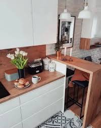 Best Creative Small Kitchen Design And Organization Ideas With White Cabinet And Wall Ef In 2020 Small Apartment Kitchen Kitchen Design Small Interior Design Kitchen
