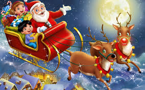 Pngtree > free vectors > vector cartoon santa claus with deer. Images Of Reindeer Santa Claus Christmas Easy Drawing