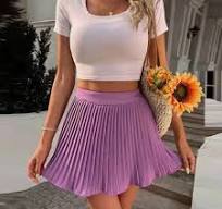 Aayomet Mini Skirts For Women Womens Casual High Waist Tiered Paisley Print  Long Maxi Skirt with Pockets,Purple S