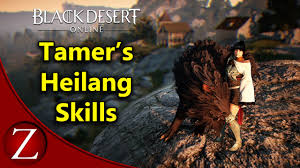 With the support of heilang, the divine beast, tamers can perform ruthless combination attacks with heilang, or take the enemy down themselves while borrowing the divine force from the beast. Tamers Heilang Mounted Combat Black Desert Online Gameplay Cute766