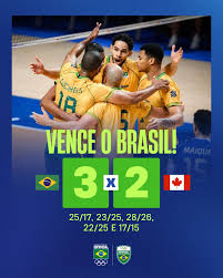 Haja cora&ccedil;&atilde;o para esse tie-break! 🇧🇷🏐 Depois de uma sequ&ecirc;ncia  complicada, a Sele&ccedil;&atilde;o Brasileira Masculina fechou a segunda semana da Liga  das Na&ccedil;&otilde;es de V&ocirc;lei (VNL) com uma vit&oacute;ria suada sobre o