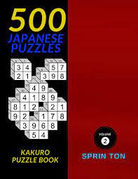 They feature fun puzzles of all types that'll keep you entertained. 500 Japanese Puzzles 500 Easy To Hard Kakuro Puzzle Book Cross Sum Puzzles Solutions Included Japanese Kakuro Ton Sprin 9781704631066 Amazon Com Books