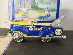 Napa Auto Parts Diecast Pedal Cars 1940 Tow Truck Bank Nib Electronic Unused Pedal Cars Napa Auto Parts