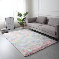 Fuzzy rugs for teen girls. Fluffy Bedroom Rugs Shaggy Geometric Design Area Rug For Living Room Home Floor Carpet Walmart Com Walmart Com