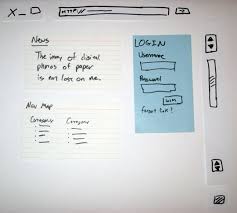 How To Prototype Websites On Paper Paper Web Design Web Design Inspiration