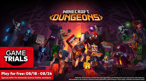 Mojang's minecraft has become more than a trend or fad, it is now an important game that is enjoyed on many levels. Minecraft Dungeons Free Game Trials Offer Announced For Switch Online Users In The West Nintendosoup