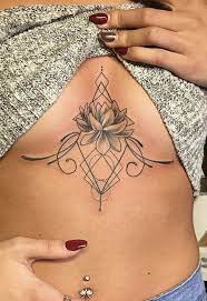 Unique Sternum Tattoo Ideas For Women Tribal Boho Geometric Lotus Chest Tat Ideas Genia Chest Tattoos For Women Sternum Tattoo Ideas Unique Sternum Tattoo