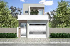 Ver más ideas sobre fachada de casa, fachadas de casas modernas, diseños de casas. Fachadas De Casas De Dos Pisos Con 6 Metros Al Frente De Construccion