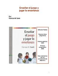 Compañeros comparto con ustedes este examen correspondiente al tercer t. Pdf Ensenar El Juego Y Jugar La Ensenanza Andrea Barrios Academia Edu