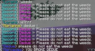 Allow your server members to check the status of your minecraft server instantly. Dedue Memes On Twitter The Minecraft Server Was Eating Weeds And The Dedue Discord Bot Had To Beg 3 5 Times Every Second For Over Two Hours For Them To Stop Https T Co J66ouo3zu9