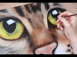 A full length tutorial in real time showing you how i create this cat's eyes in soft pastel. Acrylic Painting Of A Cat Youtube Painting Art Lesson Acyrlic Painting Cat Painting