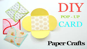 How To Make A Greeting Paper Card Diy Paper Crafts