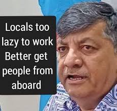 In 1967, the man in white was recruited as Labourer in his primitive  clothes and no understanding of and other Language apart from his mother  tongue. He and 135 others were called
