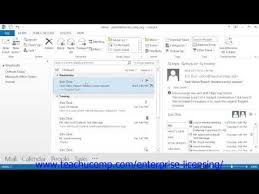 A Clip From Mastering Outlook Made Easy How To Use Shortcuts Get A Free Demo Of Our Training For Groups Of 5 Or More At Ht Microsoft Outlook Microsoft Lesson