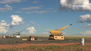 Rheinmetall Air Defence Ahead Highly Effective Programmable Ammunition Youtube