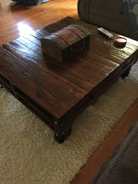 Coffee tables ideas top coffee table casters wheels coffee table, coffee table reclaimed wood pallet industrial coffee table on, coffee table on casters, move it anytime homesfeed. 11 Awesome Examples Of Diy Furniture With Casters Caster Connection