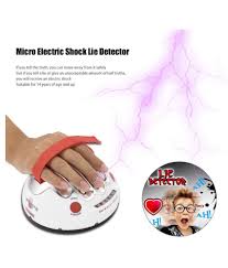 Lie detectors are considered by most experts who have an opinion to be the ultimate in 19th century junk science. Micro Electric Shock Lie Detector Polygraph Shocking Liar Truth Game Adult Toy Buy Micro Electric Shock Lie Detector Polygraph Shocking Liar Truth Game Adult Toy Online At Low Price Snapdeal
