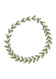Circle Leaf Wreath Free Svg File Svgheart Com