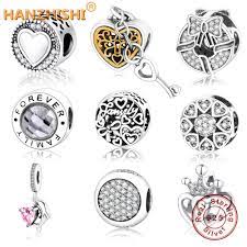 New Arrive Authentic 925 Sterling Silver Charm Fit Original Pandora Charm Bracelet Heart In Round Factory Price Diy Jewelry Bead In Beads From Jewelry Accesso Silver Bracelet Designs Silver Charms Sterling