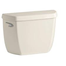 Kohler Wellworth Classic 1 28 Gpf Single Flush Toilet Tank Only With Class Five Flushing Technology In Almond