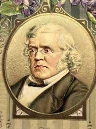 1910 WILLIAM MAKEPEACE THACKERAY BIRTHDAY POEM Winsch Back EMB Postcard D6 