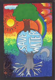 Poster On Water Conservation By Nayak Miti Bhadreshkumar Little Flower School Ahmedabad Save Water Poster Drawing Water Poster Save Water Drawing