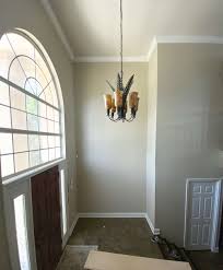I was thrilled to find that the exact same moulding was still available. How To Decorate A Tall 2 Story Wall More Tall Wall Dilemmas Designed