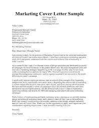 I am a recent graduate of cooper college with a dual bachelor's degree in marketing and business administration. Marketing Cover Letter Sample Writing Tips Resume Companion