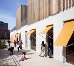 Gavroche Centre For Children Soa Architectes Education Architecture Childcare Center Architecture