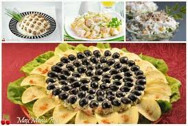 рецепты салатов на новый год 2015 рецепты с фото Salaty Na Novyj God 2016 Top 5 Salatov S Kuricej Kulinarnye Recepty