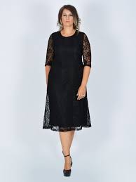 Nidya Moda Buyuk Beden Siyah Dantel Abiye Elbise 4036s The Dress Giyim Elbise
