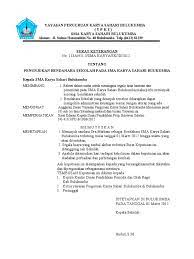 Bahwa dalam pengangkatan kepala mi. Sk Penunjukan Bendahara