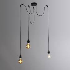 industriele hanglamp zwart cava 3 hangende lampen hanglamp zwarte lampen