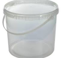 Storage Box With Lid GroundMaster Plastic Multipurpose Durable Storage Tubs  | 100% Recyclable | 1L (5 Tubs Cereal Storage Containers