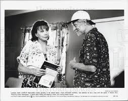 Shirley MacLaine Richard Harris Wrestling Ernest Hemingway Film 1993  vintage promo photo print - Historic Images