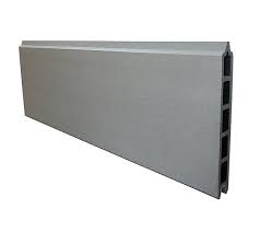 Extender clip (optional) picket size: Goodhome Neva Composite Fence Slat L 0 66m W 157mm T 21mm Set Of 3 Diy At B Q