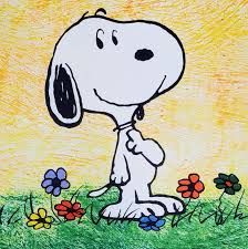 Happiness is blooming flowers! #snoopy #flowers #collectpeanuts  #snoopygrams #spring #peanutsgang #snoopyfan #snoopylover #snoopyaddict