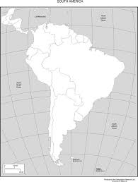 Mapa del mundo » continentes » sur america » mapa politico america del sur. South America Political Outline Map Gifex
