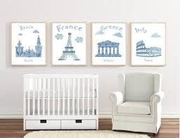 98 Nursery Wall Artbaby Boy Room Decornursery Travel Etsy Baby Boy Room Decor Travel Theme Nursery Baby Room Wall Decor