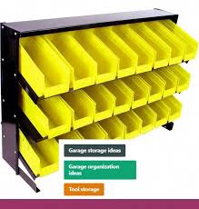 Black And Yellow Storage Bins Walmart Garage Storage Solutions Shelving Units And Garage Ceiling Shelving Systems 8252597547 Garagestorage And Storage Bin Racks Storage Rack Small Parts Storage