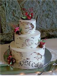 Pin By Maggie Nerney On Kim S Wedding Birch Wedding Cakes Birch Tree Cakes Wedding Cake Tree