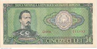 Curs valutar actual euro în lei moldovenești pentru astăzi în moldova (chișinău). 50 Lei Romania Numista