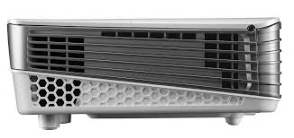 Its top and bottom sides sport a fetching gloss white finish, while its front, sides and arced area above the lens barrel are clad in a shiny grey finish that contrasts cutely with the. Benq W1070 Projecteur Hdmi Blanc Pico Projecteurs De Plus De 500