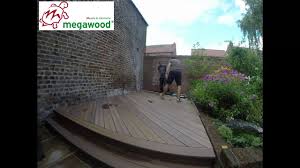 How long will it take to build a deck? Megawood 21x145 Signum Nutmeg Time Lapse Installation Video Composite Decking Composite Wood Deck Installation