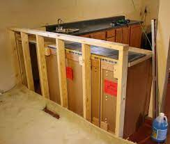 Raising The Bar Diy Home Bar Bar Countertops Building A Kitchen