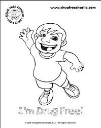 Drug Free Coloring Pages Printable Coloring Pages Red Ribbon Week Free Coloring Pages
