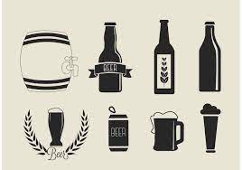 Free Vector Beer Icons Set Download Free Vector Art Stock Graphics Images Beer Icon Beer Drawing Beer