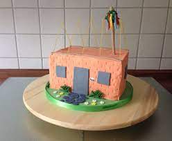 Ich zeige dir einen einfachen torten aufbau für motivtorten. Richtfest Torte Haus Aus Fondant Fondanttorte Motivtorte Kuchen 3d Motivtorte Tortendeko Kuchen Bilder