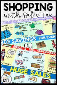 Sales Tax Worksheets Consumer Math 1st Grade Math Worksheets Personal Financial Literacy